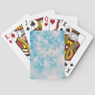 Jeu De Cartes Papier Art Papillon Méditation Bleue Calme