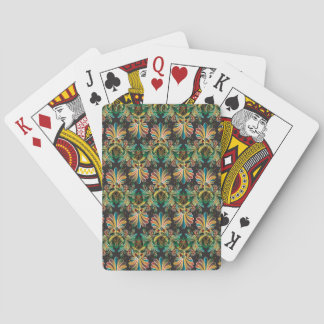 Jeu De Cartes Papier peint Ornate Flower Luxury