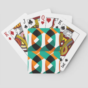 Jeu De Cartes Papier peint rétro : Conception Vintage