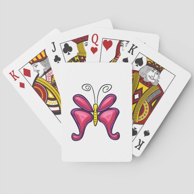 Jeu De Cartes Papillon (dos)