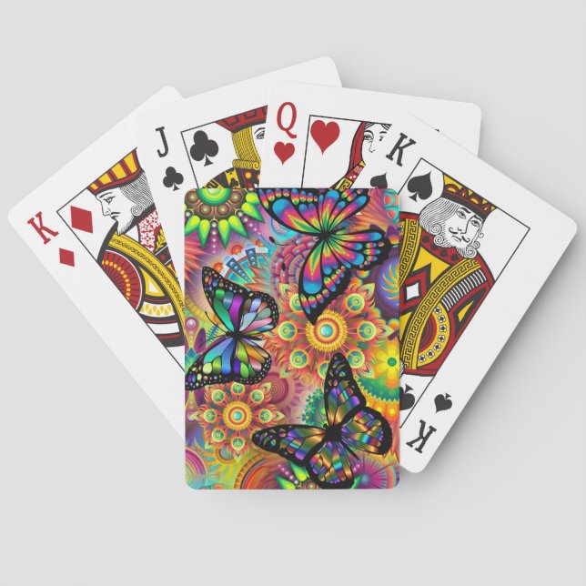 Jeu De Cartes Papillon (dos)