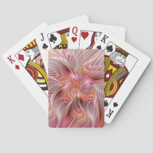 Jeu De Cartes Papillon Abstrait coloré Imaginaire Fractal Art