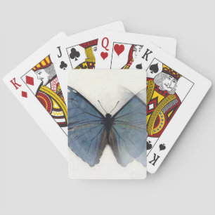 Jeu De Cartes Papillon bleu