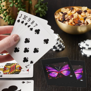 Jeu De Cartes Papillon céleste Galaxy Poker Jouer