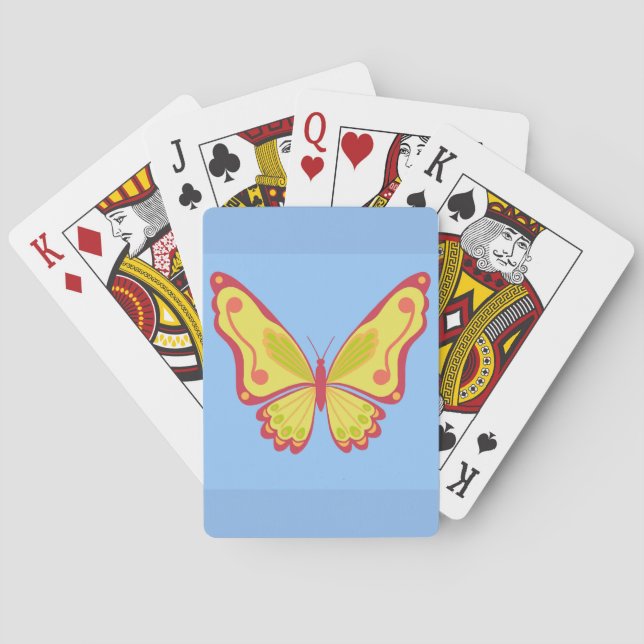 Jeu De Cartes Papillon diurne (dos)