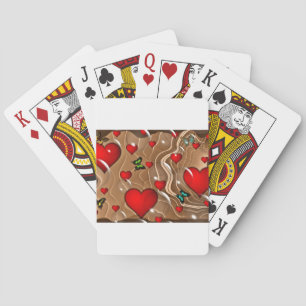 Jeu De Cartes Papillon et or