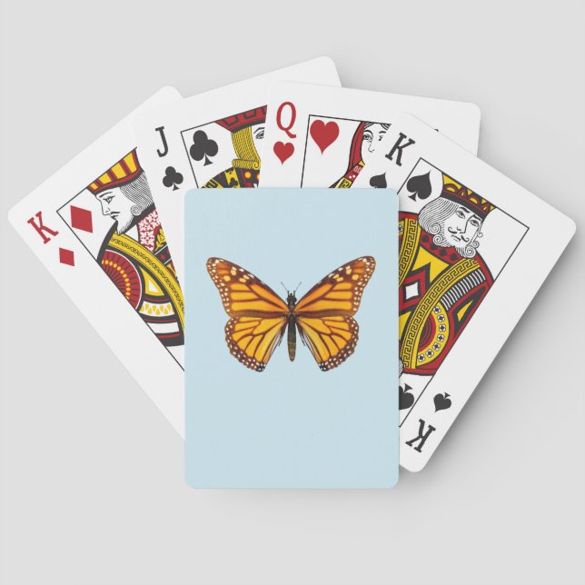 Jeu De Cartes Papillon monarque (dos)