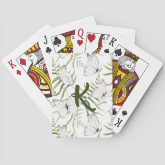 Jeu De Cartes Papillon Monogramme 