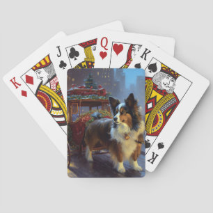 Jeu De Cartes Papillon Saison des Fêtes de Noël