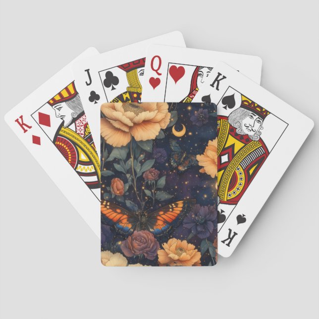 Jeu De Cartes Papillon Sauvage Vintage (2) (dos)