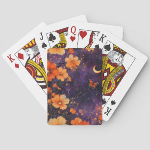 Jeu De Cartes Papillon Vintage Fleur Sauvage (10)