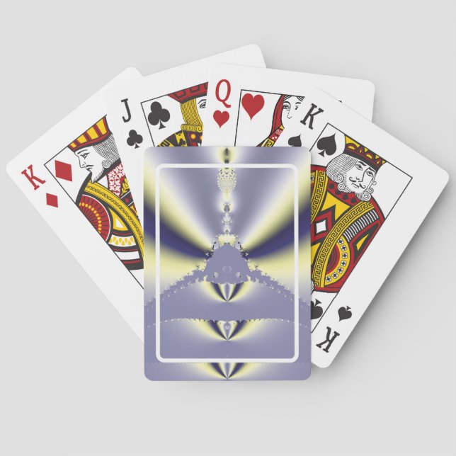Jeu De Cartes Papillon Violet (dos)