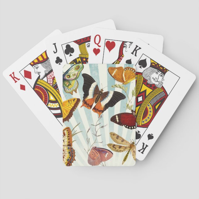 Jeu De Cartes Papillons (dos)