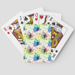 Jeu De Cartes Papillons Aquarelle Jouer aux cartes
