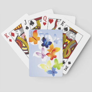 Jeu De Cartes Papillons colorés