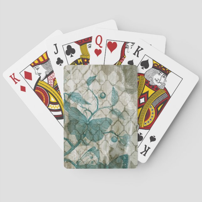 Jeu De Cartes Papillons d&#x27;arabesque V (dos)