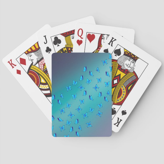 Jeu De Cartes Papillons enchantés Jouer des cartes (dos)