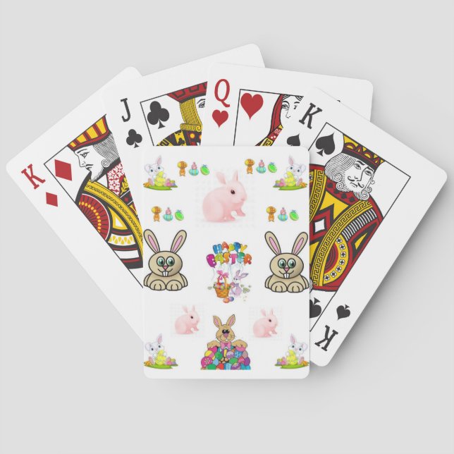 Jeu De Cartes Pâques Jeu de carte Deck (dos)
