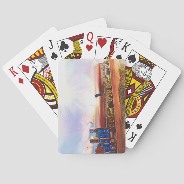 Jeu De Cartes Paquet des cartes du grand routier d'installation (dos)