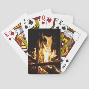 Jeu De Cartes Par les flammes