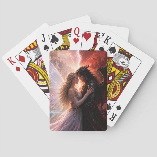 Jeu De Cartes paradis enfer amour (dos)