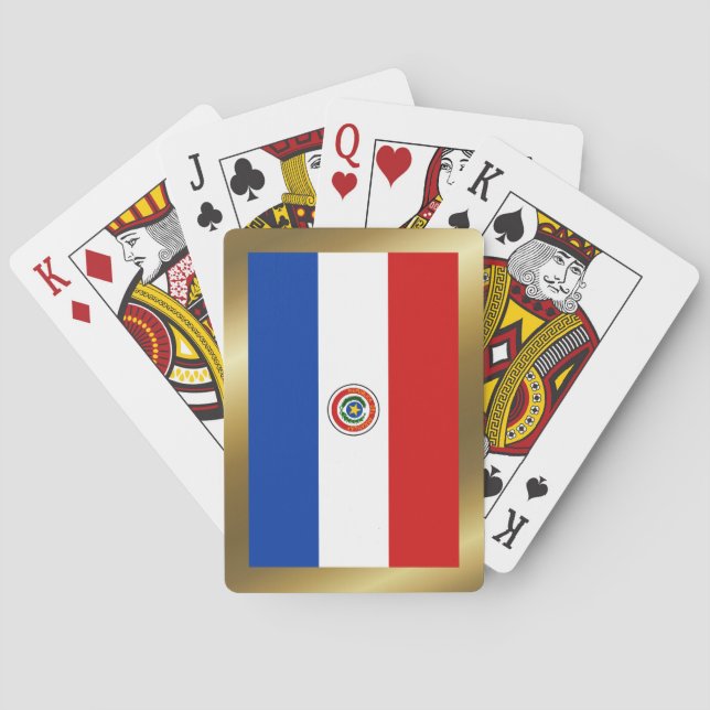 Jeu De Cartes Paraguay Drapeau Jouer des cartes (dos)