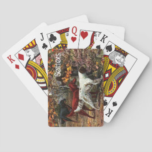 Jeu De Cartes Paramètres vintages Lecture des cartes