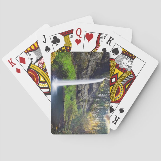 Jeu De Cartes Parc d'état de Silver Falls, Oregon (dos)