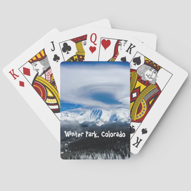 Jeu De Cartes Parc d'hiver (dos)