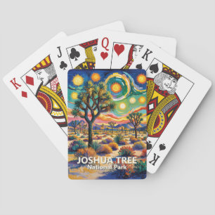 Jeu De Cartes Parc national de Joshua Tree désert coloré de Van 