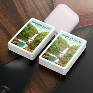 Jeu De Cartes Parc national de la vallée de Cuyahoga vintage