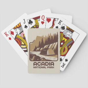 Jeu De Cartes Parc national de l'Acadie Aventure Camping