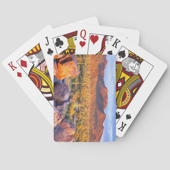Jeu De Cartes Parc national de Saguaro, Arizona (dos)