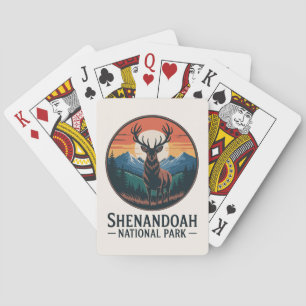 Jeu De Cartes Parc national de Shenandoah Deer Emblem