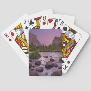 Jeu De Cartes Parc national de Yosemite à Dusk