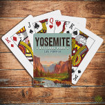 Jeu De Cartes Parc national de Yosemite Californie Vintage année<br><div class="desc">Parc national de Yosemite Californie Souvenirs Vintages. Êtes-vous fier de visiter le parc national Yosemite en Californie ? Montrez à vos amis combien vous aimez le parc national Mammoth Cave et soutenez le style de vie en plein air avec ce design attrayant! Il n'y a pas de meilleur moyen sur...</div>