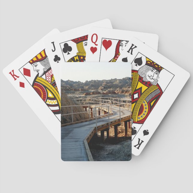 Jeu De Cartes Parc national des Badlands (dos)