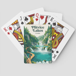 Jeu De Cartes Parc national des lacs de Plitvice Croatie