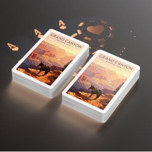 Jeu De Cartes Parc national du Grand Canyon vintage