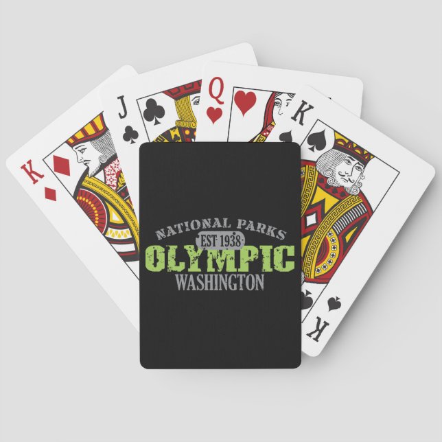 Jeu De Cartes Parc national olympique (dos)