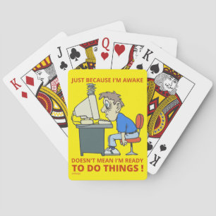 JEU DE CARTES PARCE QUE JE SUIS RÉVEILLÉE, JE NE VEUX PAS DIRE Q