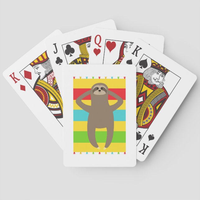 Jeu De Cartes Paresse sur la plage (dos)