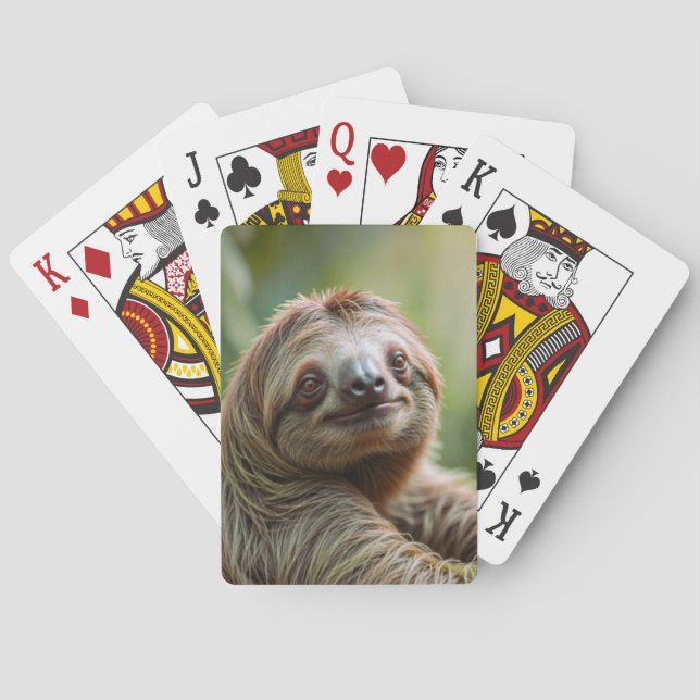 Jeu De Cartes Paresseux heureux  (dos)