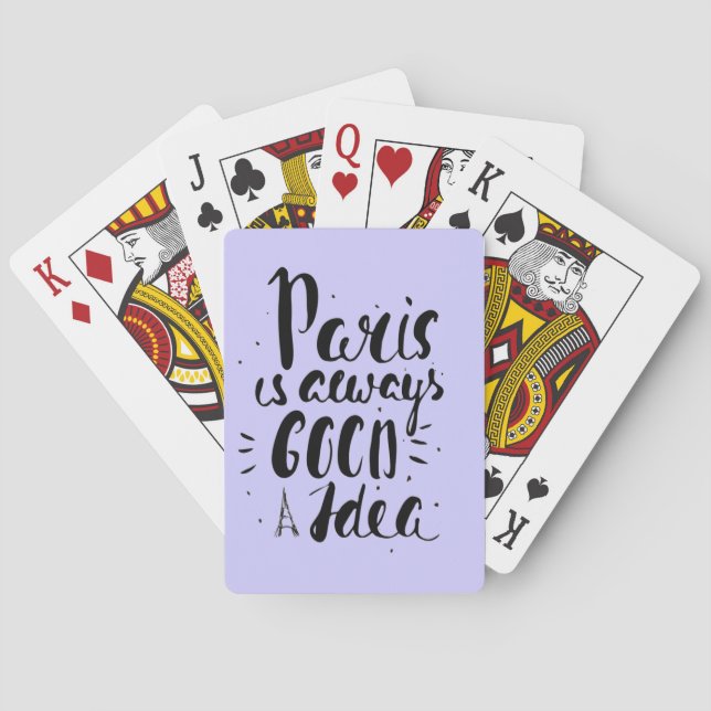 Jeu De Cartes Paris Est Toujours Une Bonne Idée (dos)
