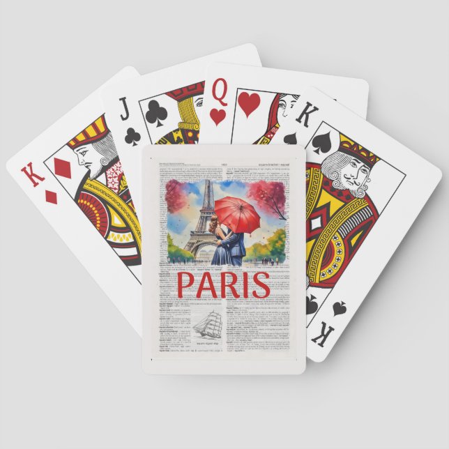 JEU DE CARTES PARIS SCENE (dos)