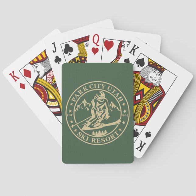 Jeu De Cartes Park city utah (dos)