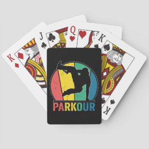 Jeu De Cartes Parkour Free Running Training Traceur Retro