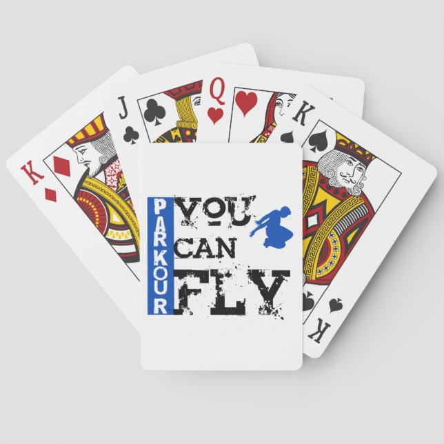Jeu De Cartes Parkour - Vous Pouvez Voler (dos)