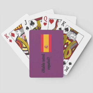 Jeu De Cartes Parles-tu espagnol ? en espagnol. Indicateur