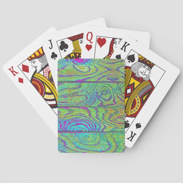 Jeu De Cartes Parquet (dos)